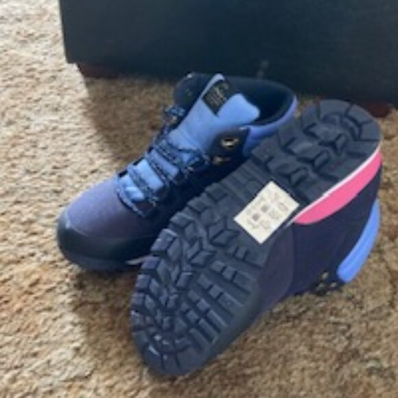 Joules Navy & Blue Color Block Chedworth Hiking Boot - Women Size 5 - Picture 2 of 4